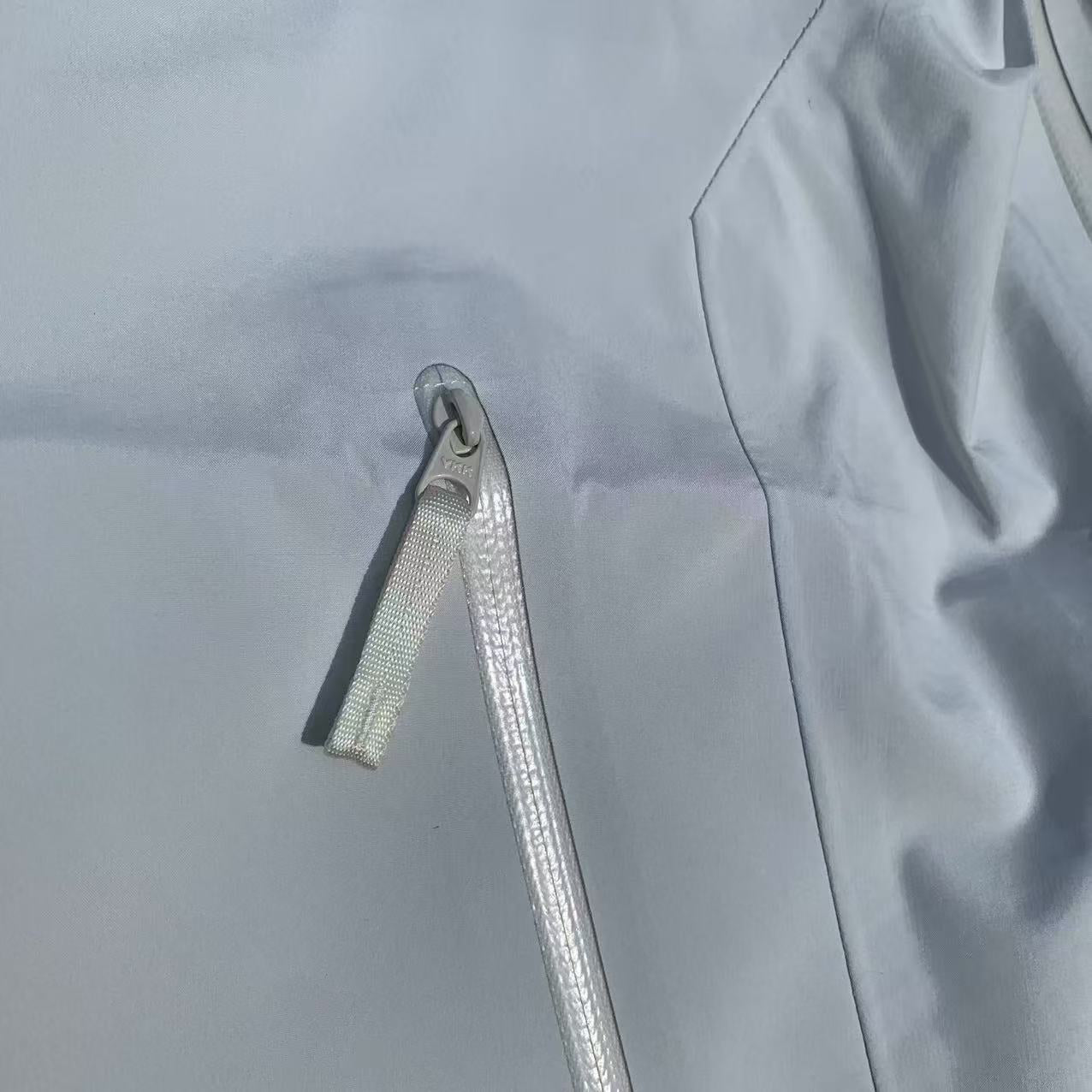 Arcteryx Beta Mens Waterproof Jacket - Snow White