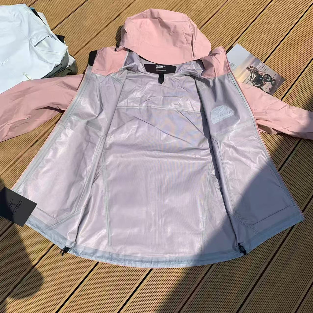 Arcteryx Beta Mens Waterproof Jacket - Light Pink