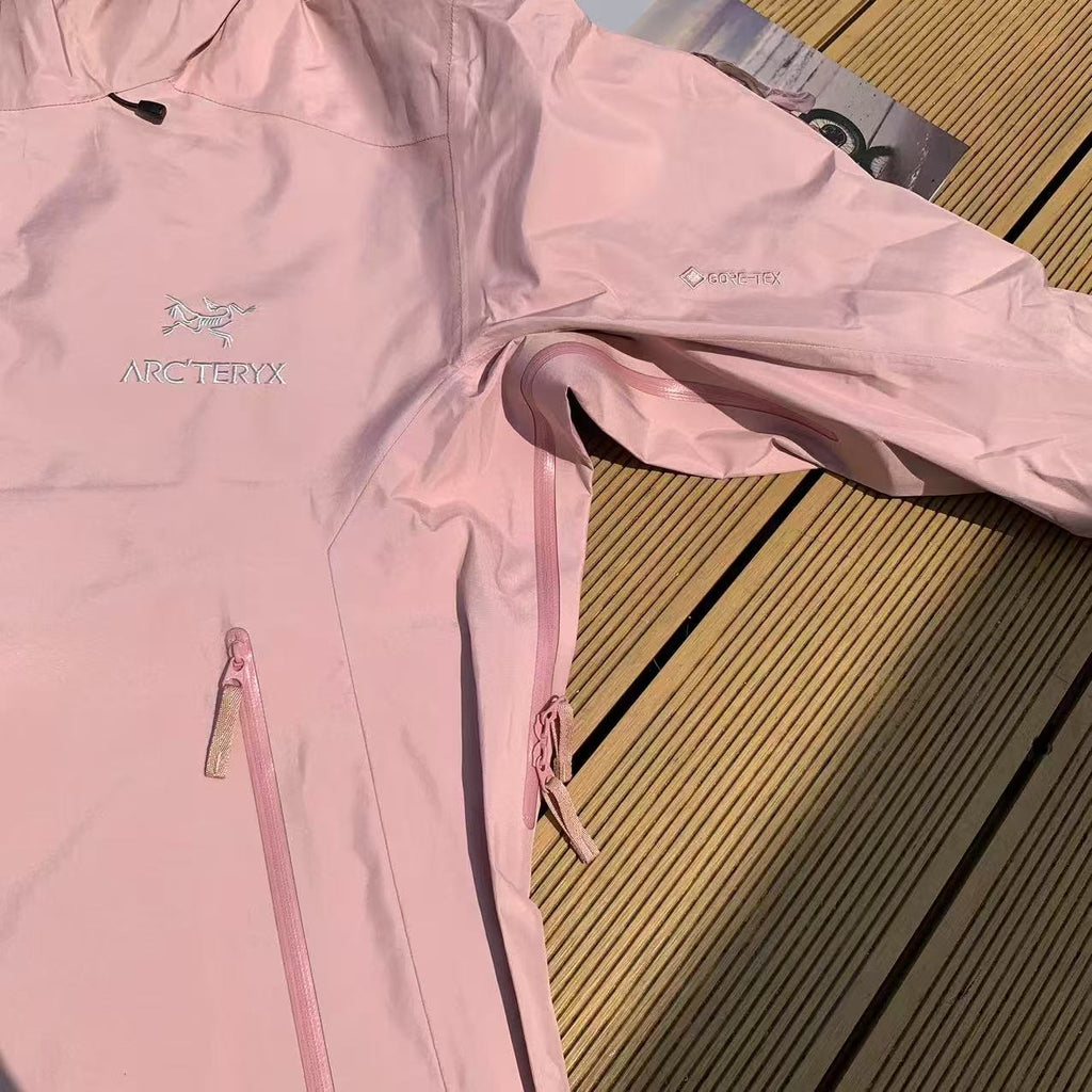 Arcteryx Beta Mens Waterproof Jacket - Light Pink