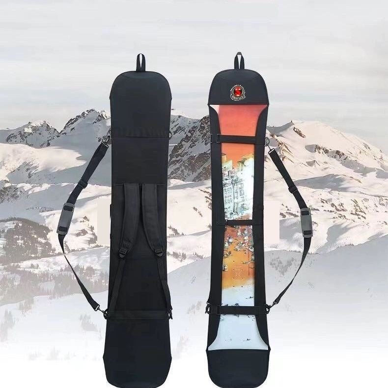 Waterproof Stretch Snowboard Bag with Shoulder Straps – SBR Protective Sleeve (140–165cm Sizes)