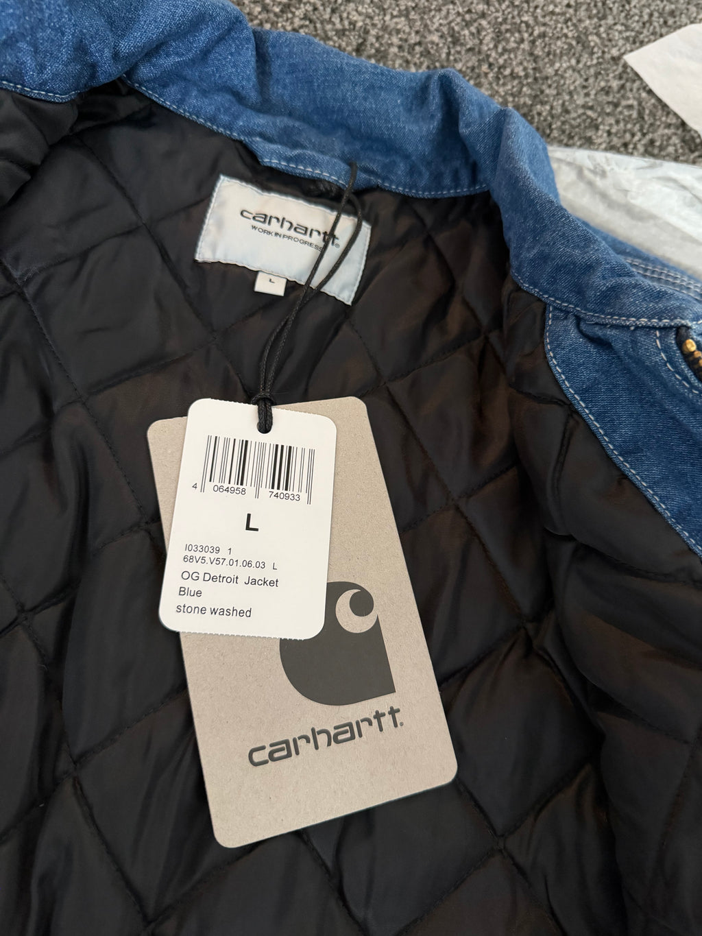 Carhartt OG Detroit Jacket Denim