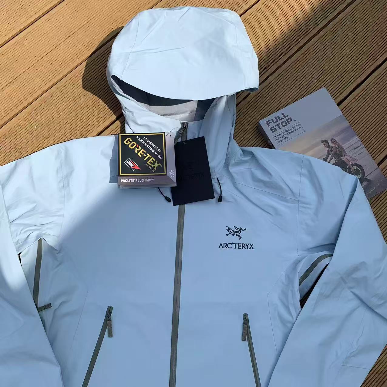 Arcteryx Beta Mens Waterproof Jacket - Baby Blue