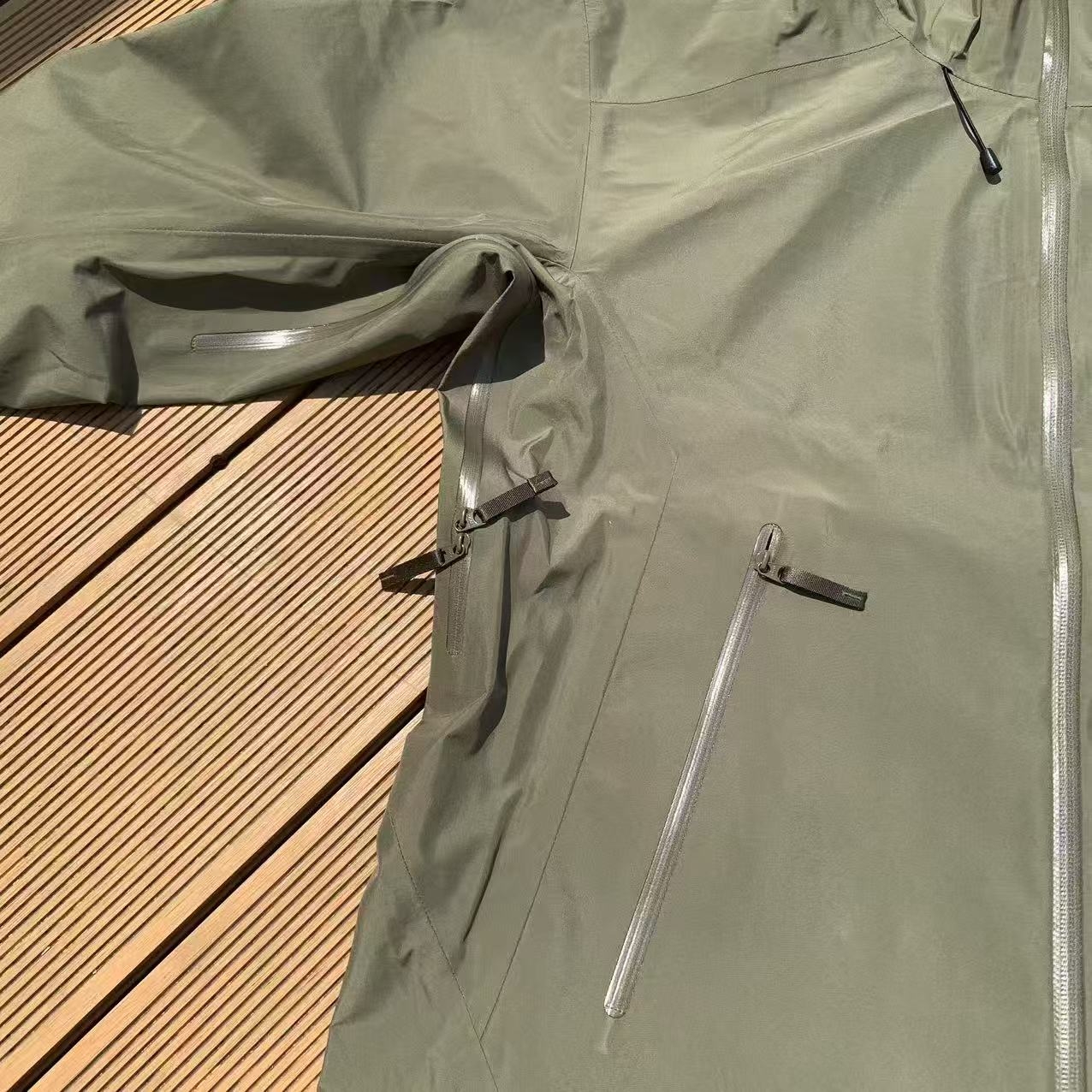 Arcteryx Beta Mens Waterproof Jacket - Olive Green