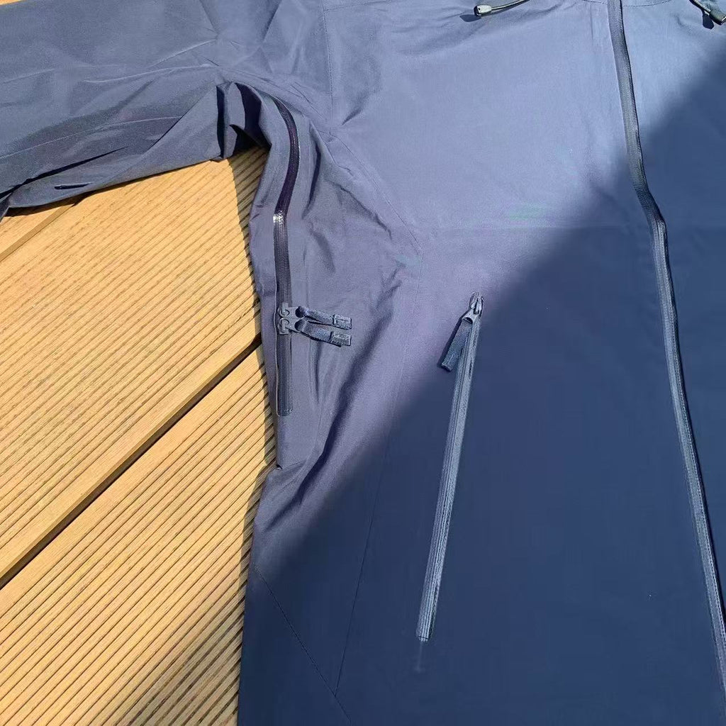 Arcteryx Beta Mens Waterproof Jacket - Navy Blue