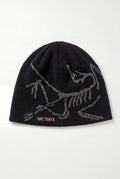Arcteryx Beanie Bird Head Toque - Black Grey