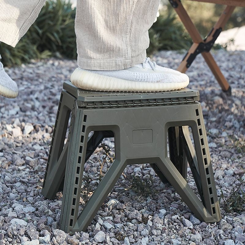 Portable Folding Camping Stool – Heavy-Duty Compact Outdoor Seat, Lightweight Collapsible Travel Stool
