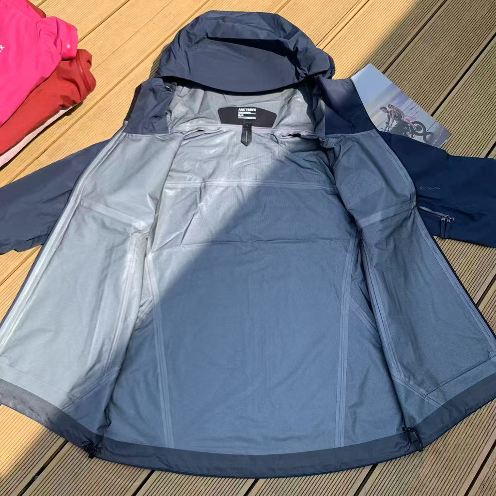 Arcteryx Beta Mens Waterproof Jacket - Navy Blue
