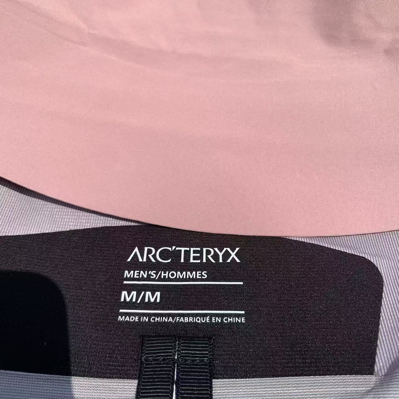 Arcteryx Beta Mens Waterproof Jacket - Light Pink