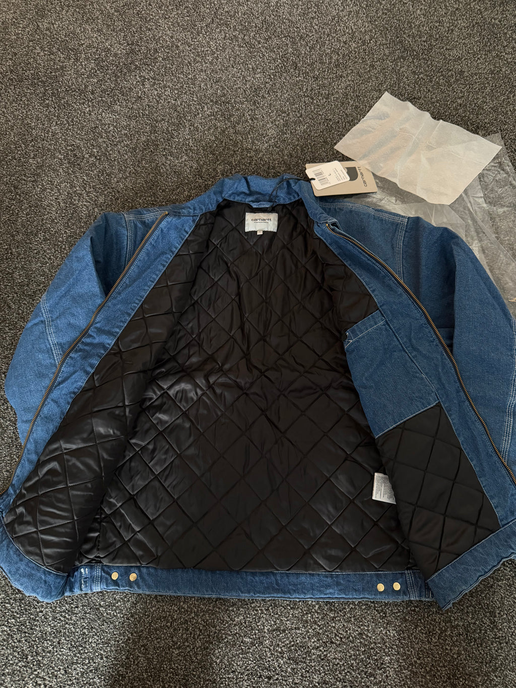 Carhartt OG Detroit Jacket Denim