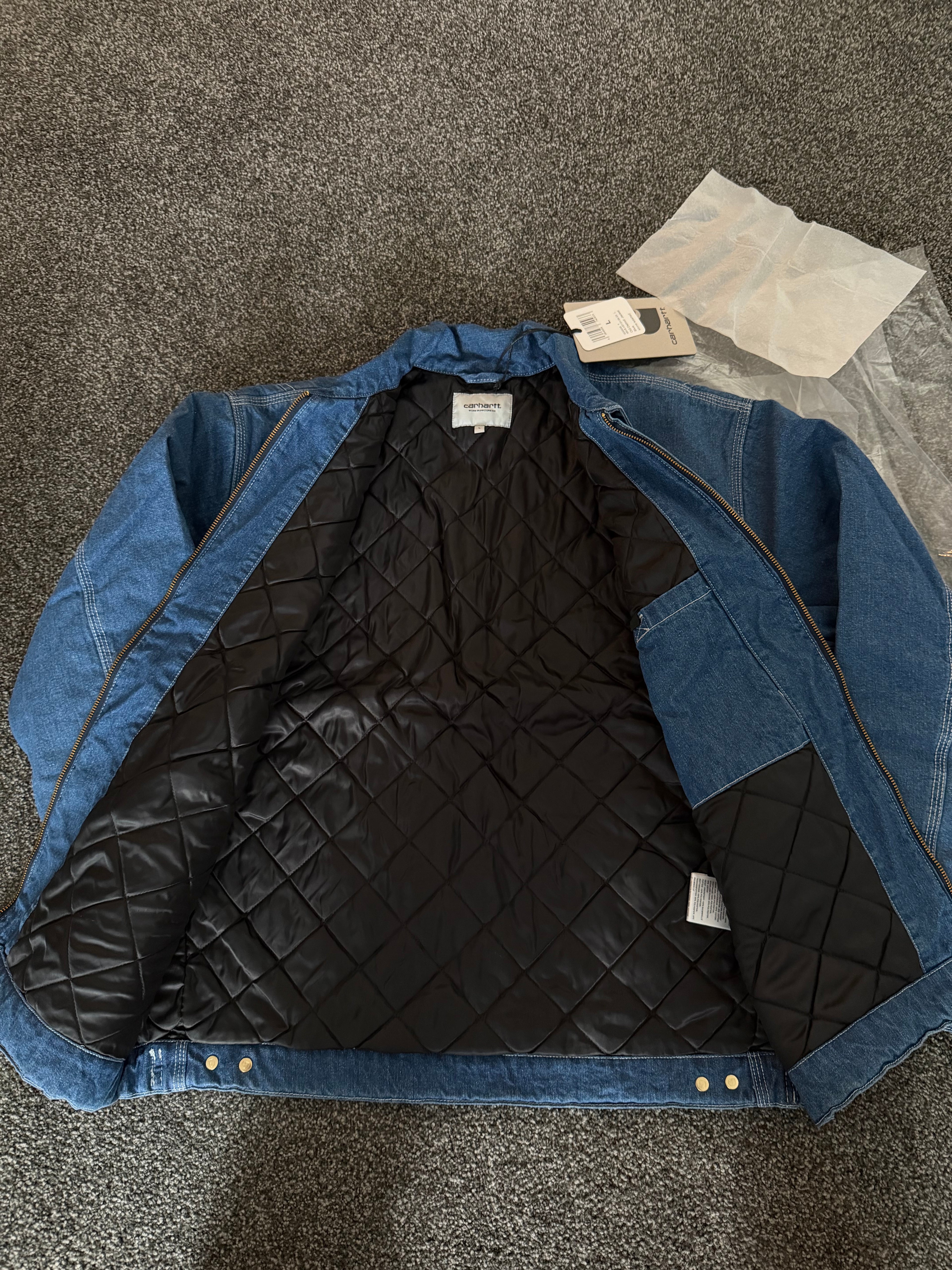 Carhartt OG Detroit Jacket Denim