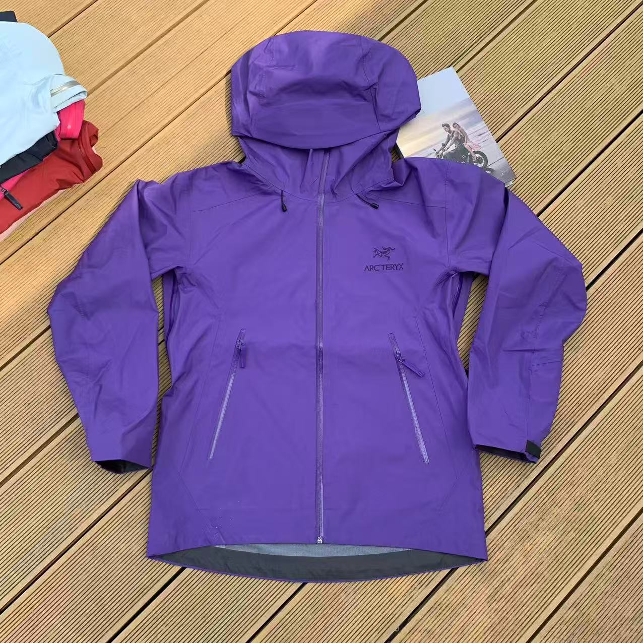 Arcteryx Beta Mens Waterproof Jacket - Deep Purple