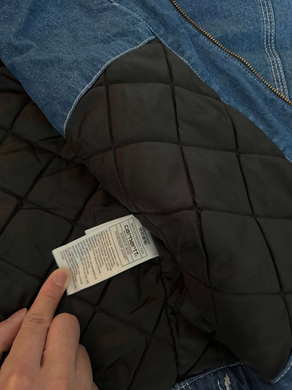 Carhartt OG Detroit Jacket Denim