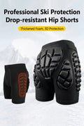 3-Piece Ski & Snowboard Protection Set – Hip Shorts, Knee Pads & Elbow Pads (S–XL, Impact Resistant)