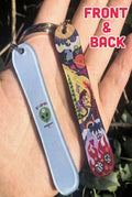Mini Snowboard Keychain – Stylish Snowboard Pendant Keyring (Multiple Designs)