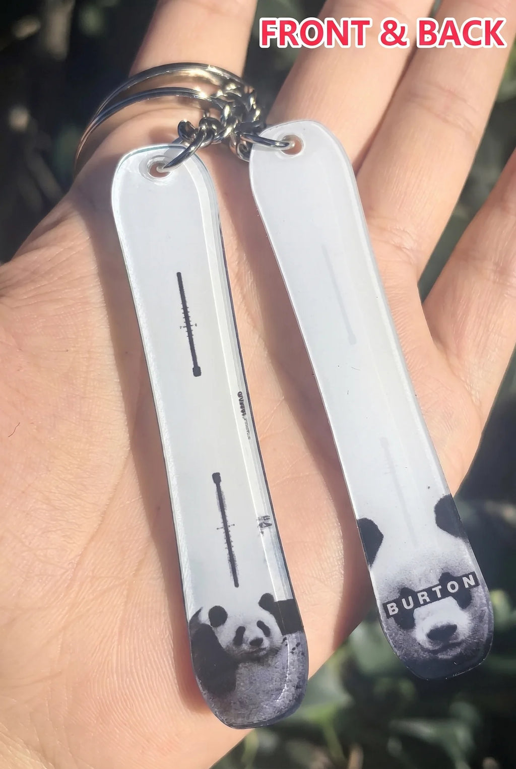 Mini Snowboard Keychain – Stylish Snowboard Pendant Keyring (Multiple Designs)
