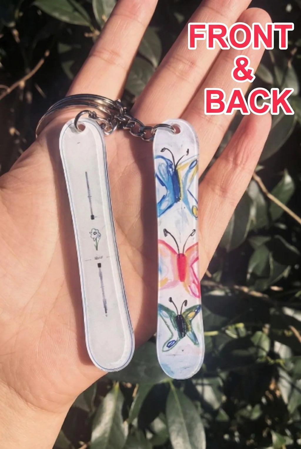 Mini Snowboard Keychain – Stylish Snowboard Pendant Keyring (Multiple Designs)